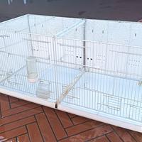 Voliera 2gr 90x45x45 cm