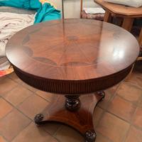 Tavolino Tondo in legno massiccio - perfetto