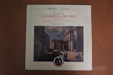 La Fanciulla Del West Giacomo Puccini vinile 1959