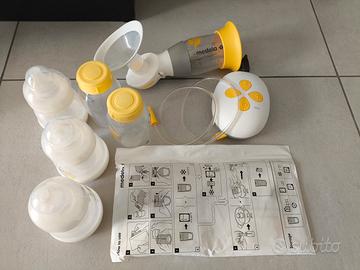 medela solo tiralatte elettrico + accessori 