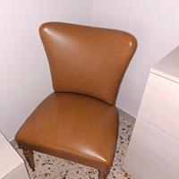 poltrona in pelle