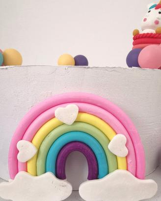 Torta scenografica tema unicorno 
