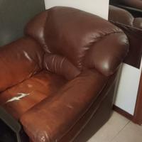 Divano in pelle