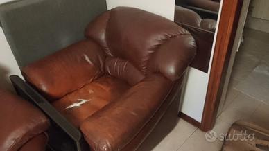 Divano in pelle
