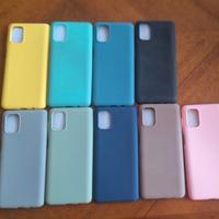 Cover in silicone per samsung galaxy M51