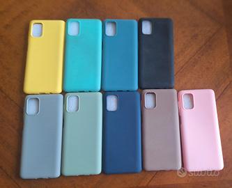 Cover in silicone per samsung galaxy M51