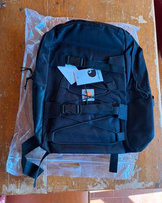 Zaino Carhartt nero classico da viaggio o scuola