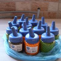 Palline di plastica per pistola o fucile ad aria