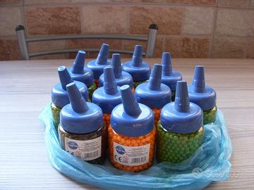 Palline di plastica per pistola o fucile ad aria