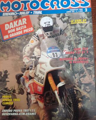 Rivista MOTOCROSS numero 2 del 1989