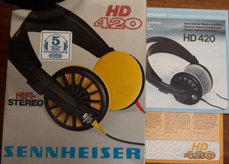 Cuffia HiFi Sennheiser  HD420  			