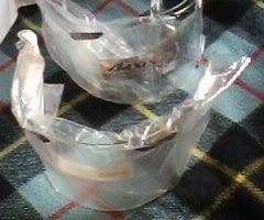 DUE visiere NUOVE x caschi ARAI al prezzo di UNA