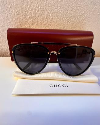 Occhiali da sole GUCCI originali Aviator Full Set
