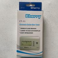 Accordatore cromatico Cherry CT-11 basso chitarra
