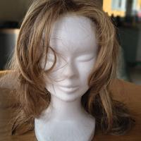 Parrucca da donna capelli biondo-castani