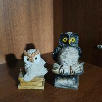 Gufo Gufi da collezione ceramica vintage