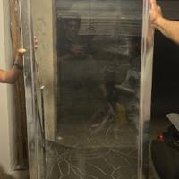 Box doccia vetro temperato 65x200