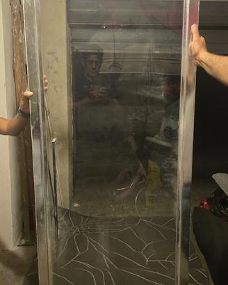 Box doccia vetro temperato 65x200