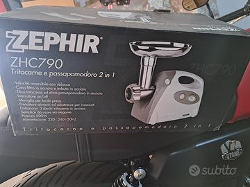 Zephir ZHC790 Tritacarne con Passapomodoro
