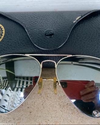 Occhiali da sole rayban aviator originali