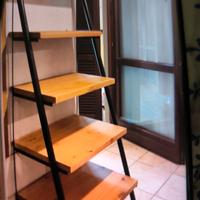 scaffale ferro legno