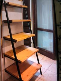 scaffale ferro legno