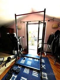 Rack palestra - trazioni - pull up