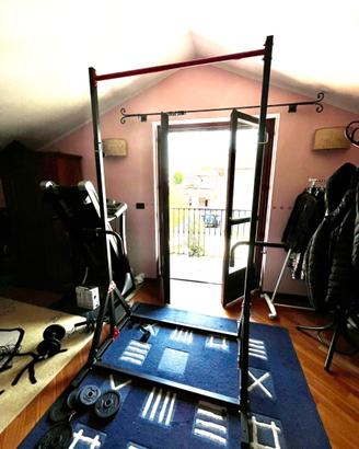 Rack palestra - trazioni - pull up
