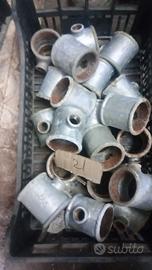 Tes 2 pollici riduz. tre quarti pollice zincata