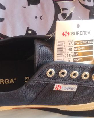 Superga 2750 NUOVE colore blu Navy tg 43