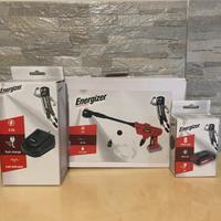 Idropulitrice batteria energizer 20v +kit completo