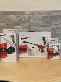 Idropulitrice batteria energizer 20v +kit completo