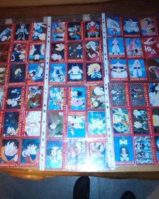 Schede dragon ball z serie rossa