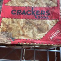 Scatola latta Crackers Soda Pavesi
