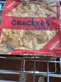 Scatola latta Crackers Soda Pavesi