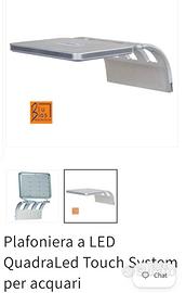 Lampada led acquario