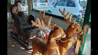 Slitta Vintage Babbo Natale