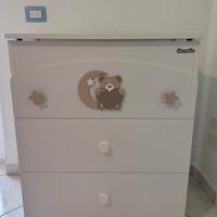 Fasciatoio Cassettiera Billo e Pallina