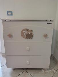 Fasciatoio Cassettiera Billo e Pallina