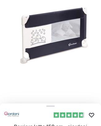Barriera Letto 150cm - Giordani
