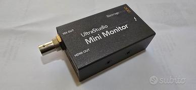 Blackmagic Ultra Studio Mini Monitor thunderbolt 2