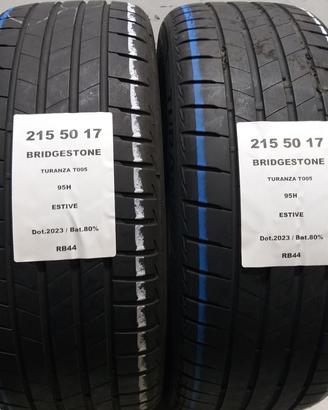 2 GOMME 215 50 17 BRIDGESTONE RB44