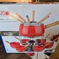 Foundute 23 pezzi Smalto Rosso lucido.