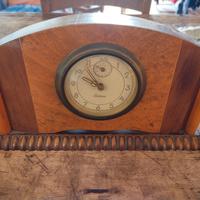 orologio legno anni 50