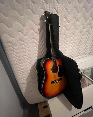 Florencia Guitars ADG95 W chitarra più custodia