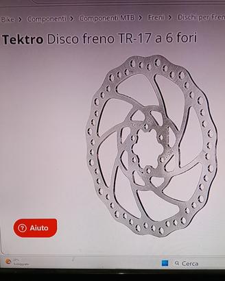 DISCHI FRENO  TEKTRO TR 17   203MM 6 FORI (QT 2)