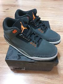 Jordan 3 retro FEAR NUOVE