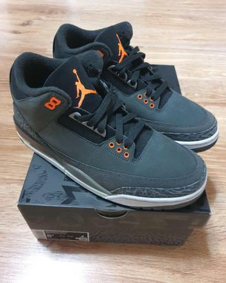 Jordan 3 retro FEAR NUOVE