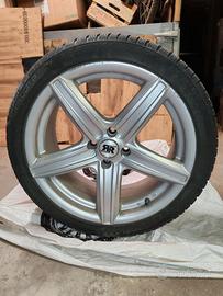 4 cerchi in lega 17" +  4 gomme invernali usate