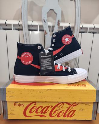 scarpe nuove Converse  42,5 edition Coca Col